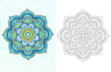 Load image into Gallery viewer, Inspiring Zen Mandalas Adult Anti-stress Coloring Book - Original Kawaii Pen
