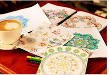 Load image into Gallery viewer, Inspiring Zen Mandalas Adult Anti-stress Coloring Book - Original Kawaii Pen