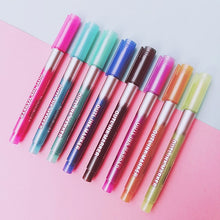 Load image into Gallery viewer, Double Lines Art Markers Set (Metallic Colors) - Original Kawaii Pen