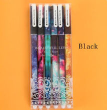 Load image into Gallery viewer, Enjoy The Life Gel Pen Set - ( 6 pcs) - Original Kawaii Pen
