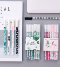 Load image into Gallery viewer, Enjoy The Life Gel Pen Set - ( 6 pcs) - Original Kawaii Pen