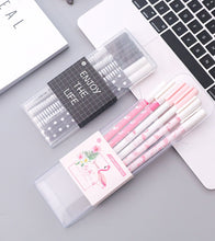 Load image into Gallery viewer, Signature Flamingo Gel Pen Set - ( 6 pcs)