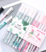 Load image into Gallery viewer, Signature Green Forest Gel Pen Set - (6 pcs)