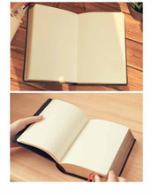 Load image into Gallery viewer, Vintage Retro Leather Blank Diary - Original Kawaii Pen