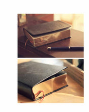 Load image into Gallery viewer, Vintage Retro Leather Blank Diary - Original Kawaii Pen