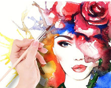 Load image into Gallery viewer, Colorful Water Color Drawing Pencil Set