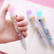 Load image into Gallery viewer, Original Kawaii 10 in 1 Multi-color Ballpoint Pen - Original Kawaii Pen