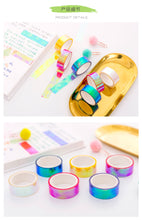 Load image into Gallery viewer, Korean Rainbow Kawaii Washi Tapes - Original Kawaii Pen