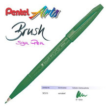 Load image into Gallery viewer, Pentel Fude Touch Brush Sign Pen - ⭐ Set of 2pcs ⭐ - Original Kawaii Pen