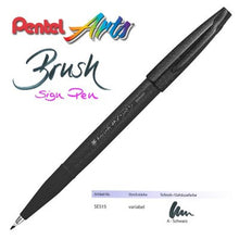 Load image into Gallery viewer, Pentel Fude Touch Brush Sign Pen - ⭐ Set of 2pcs ⭐ - Original Kawaii Pen