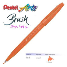 Load image into Gallery viewer, Pentel Fude Touch Brush Sign Pen - ⭐ Set of 2pcs ⭐ - Original Kawaii Pen