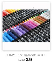 Load image into Gallery viewer, Kuretake ZIG Fudebiyori Metallic Brush Pen - (57 Colors) - Original Kawaii Pen