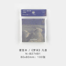 Load image into Gallery viewer, Cloudy Sky Sticky Notes ⭐ 100 Sheets Value Pack⭐ - Original Kawaii Pen