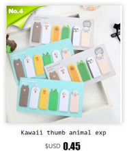 Load image into Gallery viewer, Animal Party Sticky Memo Set - Original Kawaii Pen