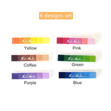 Load image into Gallery viewer, "Let's Color" Gradient Stamp Ink Pad Set (6 sets)