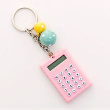 Load image into Gallery viewer, Kawaii Mini Calculator Keyring - Original Kawaii Pen