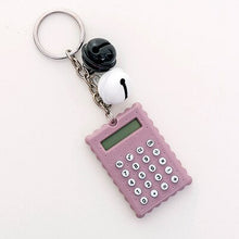 Load image into Gallery viewer, Kawaii Mini Calculator Keyring - Original Kawaii Pen