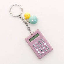Load image into Gallery viewer, Kawaii Mini Calculator Keyring - Original Kawaii Pen
