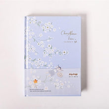 Load image into Gallery viewer, Floating Flowers Hardcover Notebook - A5 - Original Kawaii Pen