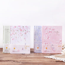 Load image into Gallery viewer, Floating Flowers Hardcover Notebook - A5 - Original Kawaii Pen