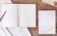 Load image into Gallery viewer, Floating Flowers Hardcover Notebook - A5 - Original Kawaii Pen