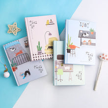 Load image into Gallery viewer, "Home Is Where the Cat Is" Undated Journal - Original Kawaii Pen