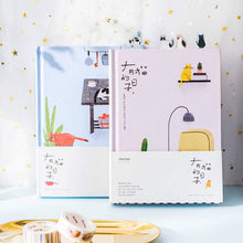 Load image into Gallery viewer, "Home Is Where the Cat Is" Undated Journal - Original Kawaii Pen