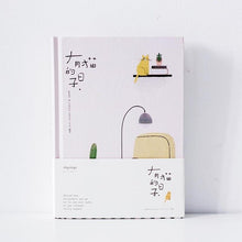Load image into Gallery viewer, "Home Is Where the Cat Is" Undated Journal - Original Kawaii Pen