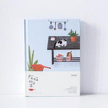 Load image into Gallery viewer, "Home Is Where the Cat Is" Undated Journal - Original Kawaii Pen