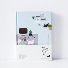 Load image into Gallery viewer, "Home Is Where the Cat Is" Undated Journal - Original Kawaii Pen