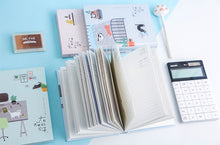 Load image into Gallery viewer, "Home Is Where the Cat Is" Undated Journal - Original Kawaii Pen