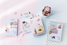 Load image into Gallery viewer, "Home Is Where the Cat Is" Undated Journal - Original Kawaii Pen