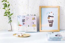 Load image into Gallery viewer, "Home Is Where the Cat Is" Undated Journal - Original Kawaii Pen