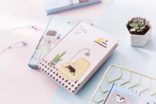 Load image into Gallery viewer, "Home Is Where the Cat Is" Undated Journal - Original Kawaii Pen