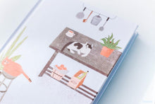 Load image into Gallery viewer, "Home Is Where the Cat Is" Undated Journal - Original Kawaii Pen