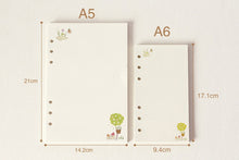 Load image into Gallery viewer, Dotted Paper with Japanese Illustrations - Original Kawaii Pen