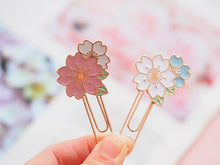 Load image into Gallery viewer, Sakura Cherry Blossom Paper Clip - Original Kawaii Pen