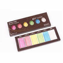 Load image into Gallery viewer, Kuretake Gansai Tambi Starry Colors - 6 Color Set - Original Kawaii Pen