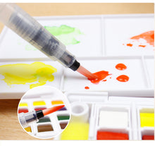 Load image into Gallery viewer, Petite Color Watercolor Field Sketch Box Set - 48 Color Palette + Water Brush - Original Kawaii Pen