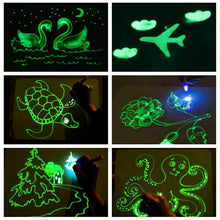 Load image into Gallery viewer, (5pcs Set) Drawing Templates for Glow In The Dark Neon Doodle Board Perfect Gift For Kids All Ages ✍ - Original Kawaii Pen