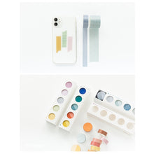 Load image into Gallery viewer, Basic Color Pallet Washi Tape Sets (6 Designs) - Original Kawaii Pen