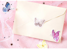 Load image into Gallery viewer, Butterfly Garden Paper Stickers (46pcs Box) - Original Kawaii Pen