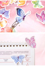 Load image into Gallery viewer, Butterfly Garden Paper Stickers (46pcs Box) - Original Kawaii Pen