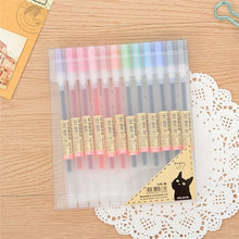 Load image into Gallery viewer, MUJI Gel Ink Pen (12 Pcs Set) - Original Kawaii Pen