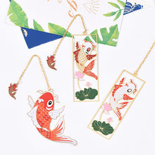 Load image into Gallery viewer, Japanese Style Fish Tassel Bookmarks (3 Types)