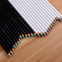 Load image into Gallery viewer, Rainbow Color HB Pencil Set (6pcs)
