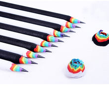 Load image into Gallery viewer, Rainbow Color HB Pencil Set (6pcs)