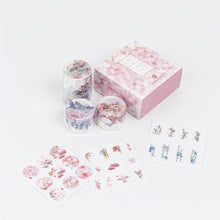 Load image into Gallery viewer, Cherry Blossom Washi Tape + Sticker Set