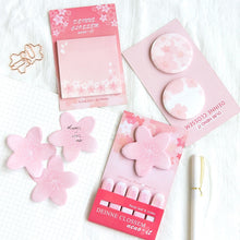 Load image into Gallery viewer, Pink Sakura Memo Pads (3 Types)