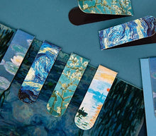 Load image into Gallery viewer, The Van Gogh Magnetic Metal Bookmark - Original Kawaii Pen